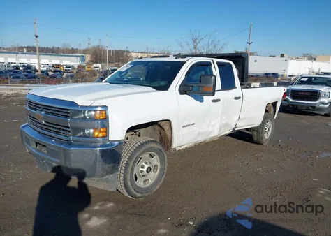 2017 Chevrolet Silverado 2500Hd Wt z USA, uszkodzony, nr VIN 1GC2KUEG2HZ169587